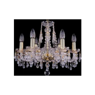 Подвесная люстра Bohemia Ivele Crystal 1410 1410/6/160/G/V0300 - фото 1