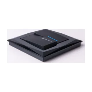 Рамка Werkel W0011208/ Рамка на 1 пост Diamant (черный) - фото 3
