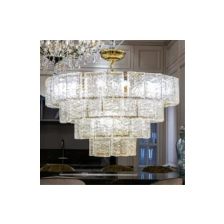 Подвесная хрустальная люстра Gaccio L'Arte Luce Luxury L24300.92 - фото 4