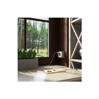 Розетка Werkel W5071710/ Розетка с заземлением, шторками и USB тип A+C Gallant (шампань рифленый) - фото 3
