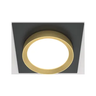 Точечный светильник Hoop DL086-GX53-SQ-BG - фото 4