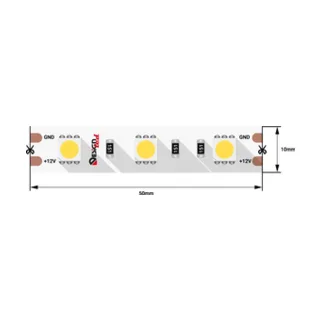 Светодиодная лента DesignLed LUX 5050, 60 шт/м, 14.4 Вт/м, 12 В, IP33, 5 м DSG560-12-W-33 - фото 1