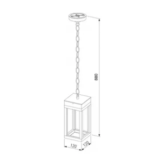 Подвесной светильник Elektrostandard Frame a051857 - фото 4