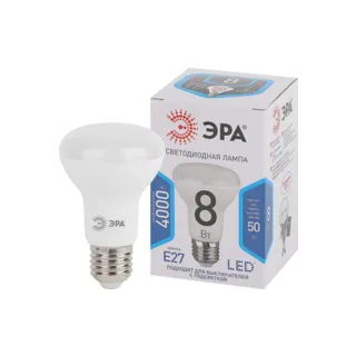 Лампочка светодиодная LED R63-8W-840-E27 - фото 1