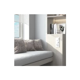 Рамка Werkel W0033101/ Рамка на 3 поста Senso (белый, стекло soft-touch) - фото 3