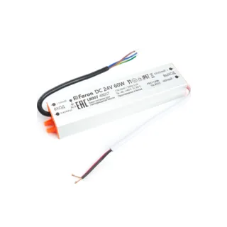 Трансформатор электронный для светодиодной ленты Feron lb007 48057 - фото 1