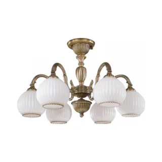 Люстра на штанге Reccagni Angelo 9220 PL 9220/6 - фото 1