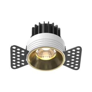 Точечный светильник Maytoni Round DL058-7W3K-TRS-BS - фото 1