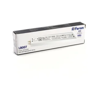 Трансформатор электронный для светодиодной ленты Feron lb007 48054 - фото 3