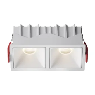 Встраиваемый светильник Maytoni Alfa LED DL043-02-10W4K-SQ-W-1 - фото 1