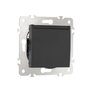 Розетка Arte Milano Am-203 203.41-1.black - фото 2