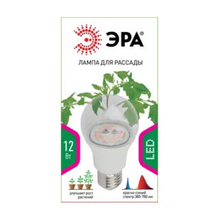 Фитолампа ЭРА FITO-12W-RB-E27 - фото 3