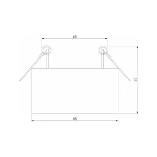 Встраиваемый светильник Elektrostandard Glam a065709 - фото 4