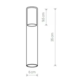 Плафон Nowodvorski Cameleon Cylinder L TR/BS 8540 - фото 2