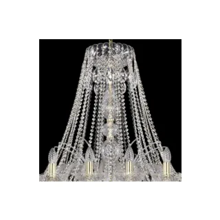 Подвесная люстра Bohemia Ivele Crystal 1411 1411/24/460/G - фото 4