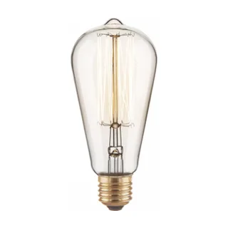 Лампа накаливания Elektrostandard ST64 E27 60Вт 2000K a034964 - фото 1