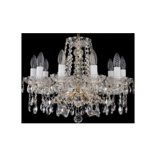 Подвесная люстра Bohemia Ivele Crystal 1413 1413/10/165/G - фото 1