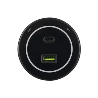 Трековая розетка Arte Milano Am-track-sockets-39 399732TS/USB-Type-C Black - фото 2