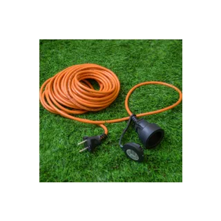 UG /UCK-1N/2x0,75/10M/O IP44 ORANGE Удлинитель силовой в бухте, б/з, 1гнездо, 10м (ПВС 2х0,75), 6A. Оранжевый. TM Uniel - фото 5