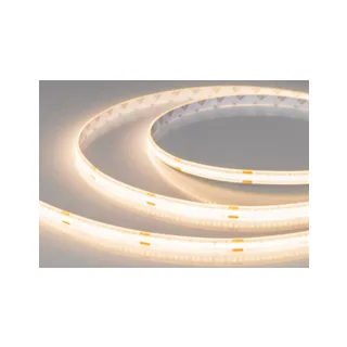 Светодиодная лента Arlight CSP, 320 шт/м, 8 Вт/м, 24 В, IP65, 2700 K тёплый белый, 8 мм, 5 м 058765 - фото 1