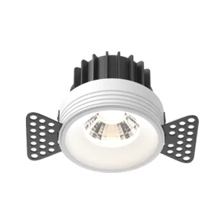 Точечный светильник Maytoni Round DL058-12W4K-TRS-W - фото 1