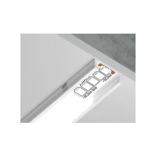 Профиль Ambrella Illumination GP1700WH - фото 1