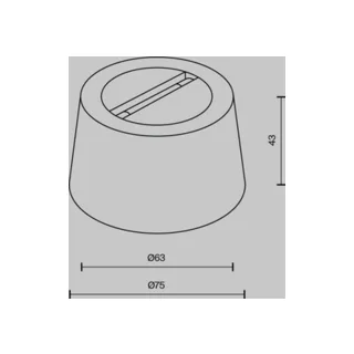 Чаша для двойного вывода ленты Accessories for system Parity TRA130CRDuo-B - фото 4