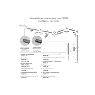 Шинопровод SHINE BASE TR5710-DN - фото 3