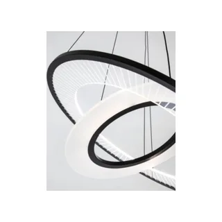 Подвесной светильник LED4U L5050-60-40 BK - фото 3