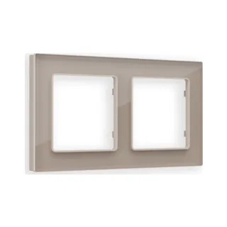 Рамка Ambrella Volt Platos Стекло натуральное AF380602 - фото 1