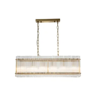 Подвесная люстра Indigo Venera 12024/6PL Brass V000305 - фото 1