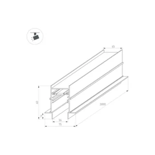Шинопровод MAG-45 034680 - фото 4