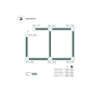 Заглушка Arlight LGD-4TR-CAP-BK C 4TR 024730 - фото 4