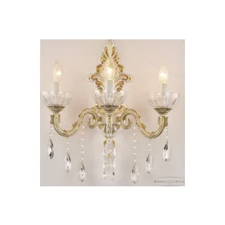 Настенное бра Bohemia Ivele Al7901 AL7901B15/3/175 B WMG P Clear/M-1H - фото 2