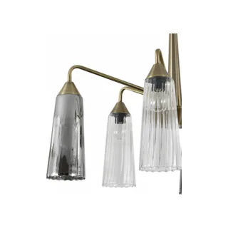 Люстра на штанге Indigo Campana 13028/6R Brass - фото 3