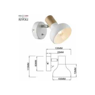Бра Rivoli Lorena Б0054684 - фото 4
