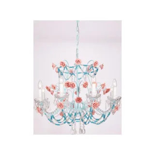 Люстра подвесная с цветочками Lucia Tucci FIORI Fiori di rose 186.8 - фото 2