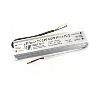 Трансформатор электронный для светодиодной ленты Feron lb007 48059 - фото 1