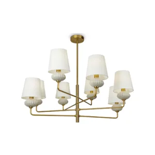 Люстра на штанге Freya Ceramics FR2029PL-08BS - фото 1