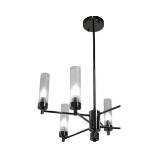 Подвесная люстра INDIGO INDIGO SP6 PEARL BLACK - фото 5