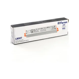 Трансформатор электронный для светодиодной ленты Feron lb007 48055 - фото 4