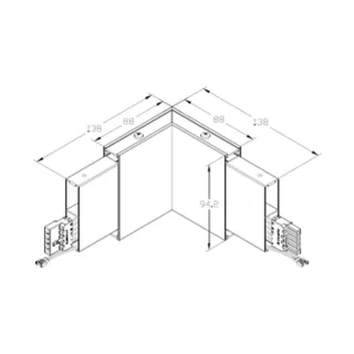 Коннектор Arlight ALT-LINEAIR-FLAT-DIM-L60-2094-3W LINEAIR FLAT 031539 - фото 2