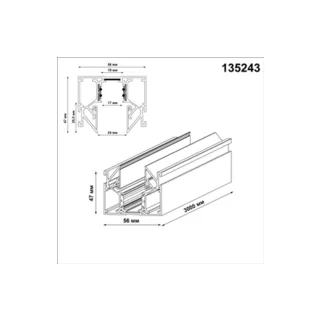 Шинопровод Novotech Flum 135243 - фото 2