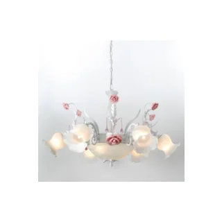 Люстра подвесная с цветочками Lucia Tucci FIORI Fiori di rose 105.6.2 - фото 2