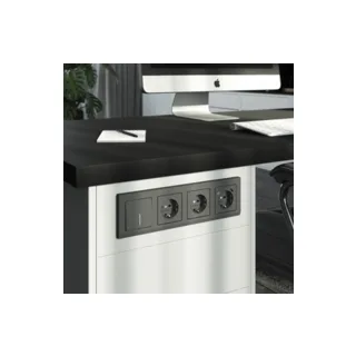 Выключатель Werkel W1110164/ Выключатель одноклавишный с подсветкой (графит матовый) - фото 2