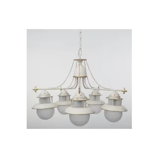 Подвесная люстра Abrasax L.9201-5CREAM/G - фото 2