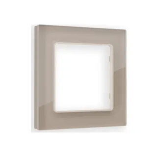 Рамка Ambrella Volt Platos Стекло натуральное AF380601 - фото 1
