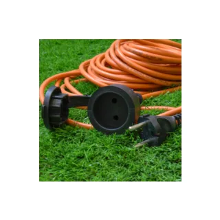 UG /UCK-1N/2x0,75/10M/O IP44 ORANGE Удлинитель силовой в бухте, б/з, 1гнездо, 10м (ПВС 2х0,75), 6A. Оранжевый. TM Uniel - фото 6