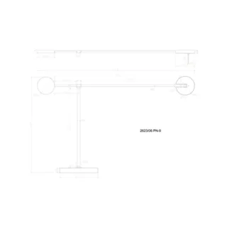 Торшер Divinare Malcone 2623/06 PN-9 - фото 3