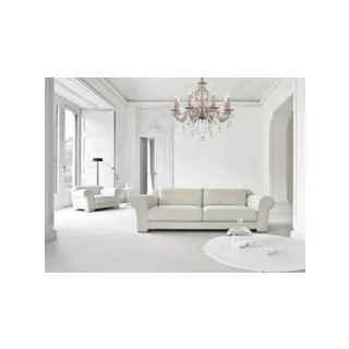 Подвесная хрустальная люстра Lucia Tucci BARLETTA BARLETTA 1730.8 coffe gold - фото 3